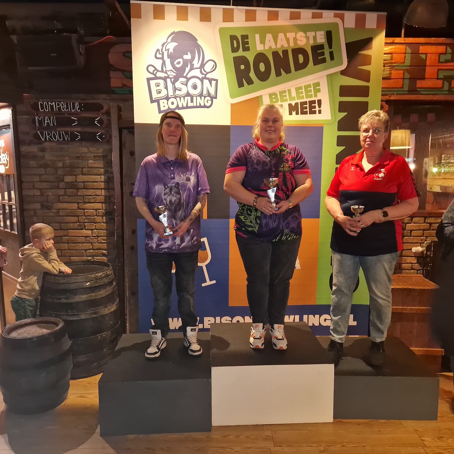 Winnaars bij de Dames 2026